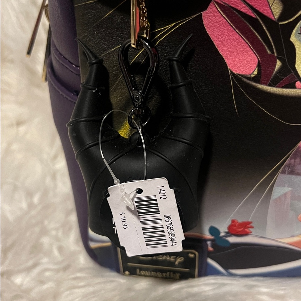 Like New Disney Loungefly Palm Sleeping Beauty Ba… - image 5